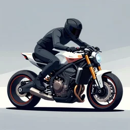a rolls royce cyberpunk bike, vector illustration, stylized, h r giger