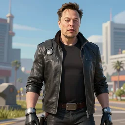 Elon Musk as a fortnite skin,