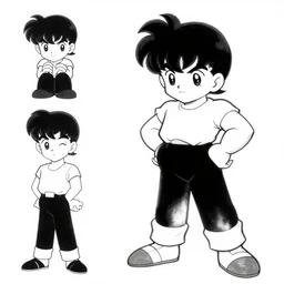 osamu tezuka black and white character design 6 0 s