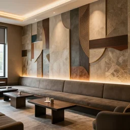 premium lounge wall design, postmodernism, inspired by tolkien, blog photograph