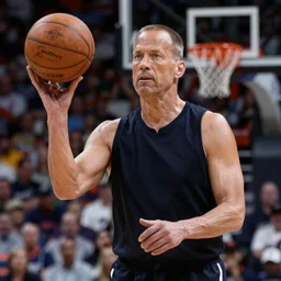 bruce willis playing basketball, photography, high resolution 8 k, 2 0 0 7,