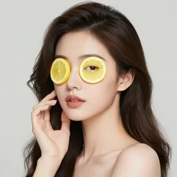 the portrait of an absurdly beautiful, graceful, elegant, sophisticated, young perky woman made up of lemons, an ultrafine hyperdetailed illustration by kim jung gi, irakli nadar, intricate linework, bright colors, octopath traveler, final fantasy, unreal engine 5 highly rendered, global illumination, radiant light, detailed and intricate environment