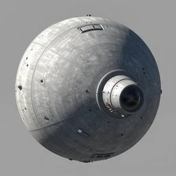 concept art of a torus shaped space station by greg rutkowski