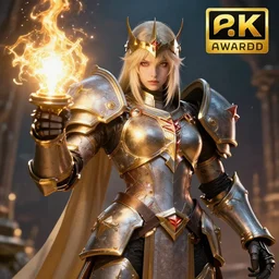holy paladin with light powers, artgerm, anne stokes, highly detailed, 8 k, hdr, close up, smooth, sharp focus, high resolution, award - winning photo