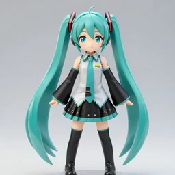 hatsune miku v 4 3 d high detailed model, mmd, blender, unreal engine 5