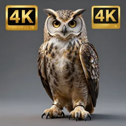 full length photo of an owl man wearing armour, highly detailed, 4 k, hdr, smooth, sharp focus, high resolution, award - winning photo