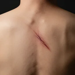 hide the scars to fade away the,, high quality rendering,