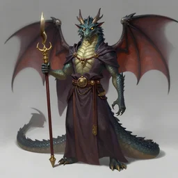 A dragon pope, by Jeff Easley. Trending on Artstation.