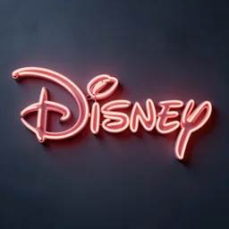 neon word signs by disney concept artists, blunt borders, rule of thirds