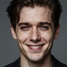 A close-up god like studio photographic portrait of Handsome Jack, sadistic look in his face, smiling, from the Borderland’s series, president of the Hyperion Corporation, Helios station in the background, hyper detailed, 8K, photoshopped image, camera Sigma 85mm f/1.4, by Annie Leibovitz, award-winning portrait, awe-inspiring, intricate, dramatic lighting
