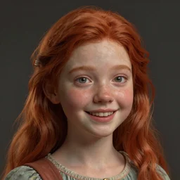 realistic style at CGSociety by WLOP,ilya kuvshinov,krenz cushart,Greg Rutkowski,trending on artstation.Zbrush sculpt colored,Octane render in Maya,Houdini VFX.Realistic, a very close-up face,cute young redhead girl,expressing joy,wearing dress,silky hair, deep eyes.Oil painting.Cinematic dramatic atmosphere,sharp focus,soft volumetric studio lighting.