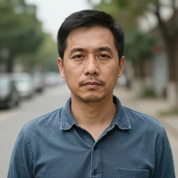 photograph of a kind man