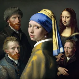 illustrated by johannes vermeer, greg rutkowski, gaston bussiere, van gogh, davinci, and zdzisław beksinski, award - winning, cgsociety contest winner