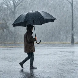 rain by greg rutkowski and james gurney.