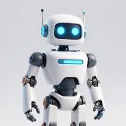 smiling, friendly 1 9 5 0 s style robot with sporty details and glowing eyes, behance hd by jesper ejsing, by rhads, makoto shinkai and lois van baarle, ilya kuvshinov, rossdraws global illumination ray tracing hdr radiosity