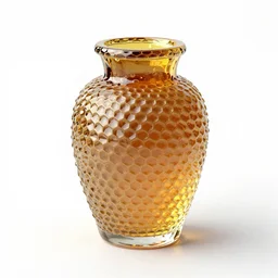 honeycomb asymmetric melting big vase, on white background, 8k resolution, best color graded, vray beautiful, subsurface scatter, hyper-realistic render, octane render