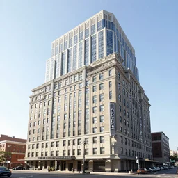 csx locomotive house hotel skyscraper condo
