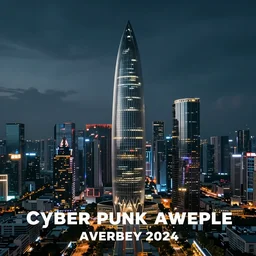 shenzhen, cyberpunk, by beeple