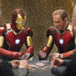In Iron Man (2008) tony stark and obadiah stane playing cards while sitting down, ultra detailed