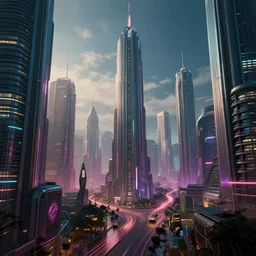 1 9 8 0 s style cyberpunk city, utopian, ultra - modern, blade runner, highly detailed, artstation, 4 k, artstation, unreal engine