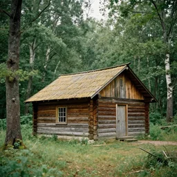 [ a log cabin in the forest ] [ van gogh ] [ 1 9 6 0 s ]