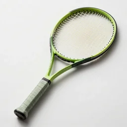 a tennis racket made out of asparagus high quality photo
