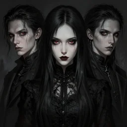 hyper detailed ultra sharp photorealistic portrait of anime, somber gothic aesthetic, masterpiece, elite, illustration, art by melissa houpert, felix englund, greg rutkowski, organic matte painting, bleak color palette, hard edges, smooth, artstation trending 8 k