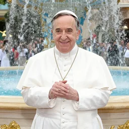 steve carell just get a pope job, on job carnival under waterfall