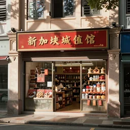 a singaporean provision shop