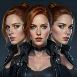 symmetrical - face!! portrait shot of christina hendricks in bladerunner wearin a cyberpunk costume, realistic, professionally color graded, intricate, elegant, highly detailed, centered, digital painting, artstation, concept art, smooth, sharp focus, illustration, artgerm, tomasz alen kopera, peter mohrbacher, donato giancola, joseph christian leyendecker, wlop, boris vallejo