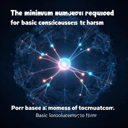 the minimum number of neurons required for basic consciousness to form