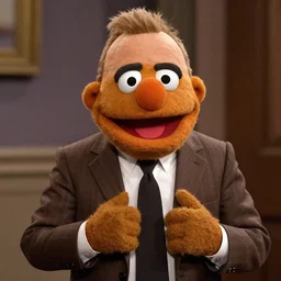 saul goodman as a muppet