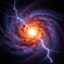 supernova, life, lightening, fire, photon