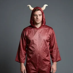 color studio photo john hamm dressed as a ham for halloween, detailed