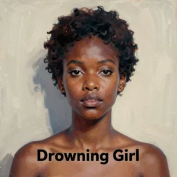 african american remix of “Drowning Girl” by Roy Lichtenstein
