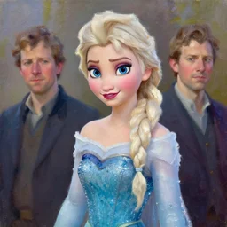 princess elsa in mesha, oil painting, sunlit, paint texture, digital painting, highly detailed, artstation, sharp focus, illustration, concept art, ruan jia, charlie bowater, tom bagshaw, norman rockwell