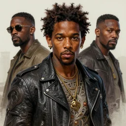 : kendrick lamar, fantasy magic,, intricate, sharp focus, illustration, highly detailed, digital painting, concept art, jahbu art and paul lewin and kehinde wiley, james cameron masterpiece