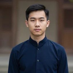 vietnamese male portrait by ruan jia