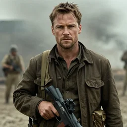 Hugo Weaving starring in saving private Ryan