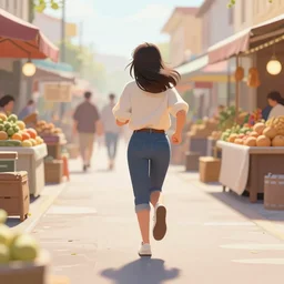 running away from the marketplace