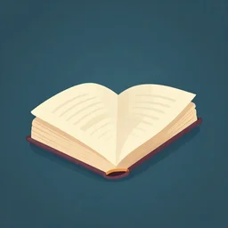 A mysterious book, vector image