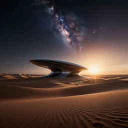 nature by zaha hadid, landscape cosmic desert sunlight at dawn bioshock darkacademia cyberpunk retro, archdaily, wallpaper, highly detailed, trending on artstation.