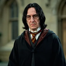 Snape being smug