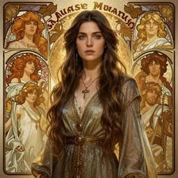 sargent and leyendecker and greg hildebrandt highly detailed portrait of a woman with long hair, gypsy, stephen bliss, unreal engine, by greg rutkowski, loish, ferdinand knab, ilya kuvshinov, rossdraws, tom bagshaw, alphonse mucha, global illumination, radiant light, detailed and intricate environment