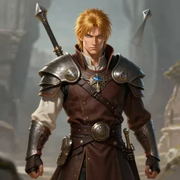 conan portrait as a dnd character fantasy art.