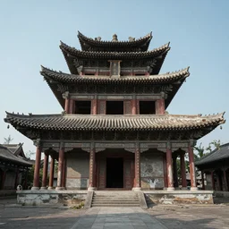 abandoned temple by Zhang Kechun