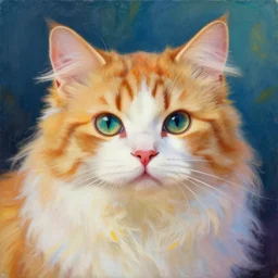 a beautiful hyper detailed painting of cat heaven, beautiful vivid colors