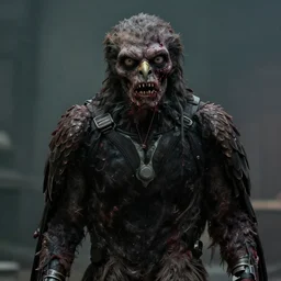film still of zombie zombie Falcon as a zombie in new avengers movie, 4k