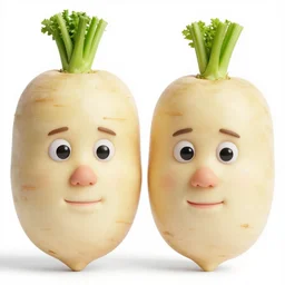 still from 8 0 s family comedy show my two turnips, portrait faces, giant turnips