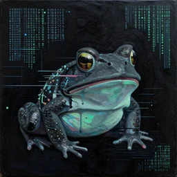 toads, toad, glitches, ascii, artwork, abstract, acrylic, oil, clay, lines, vektroid, dots, drips, spots, tears, leaks, glitch, pixels, geometry, data, datamosh, data, motherboard, minimal, vinyl, binary, code, cybernetic, painting, dark, eerie, cyber
